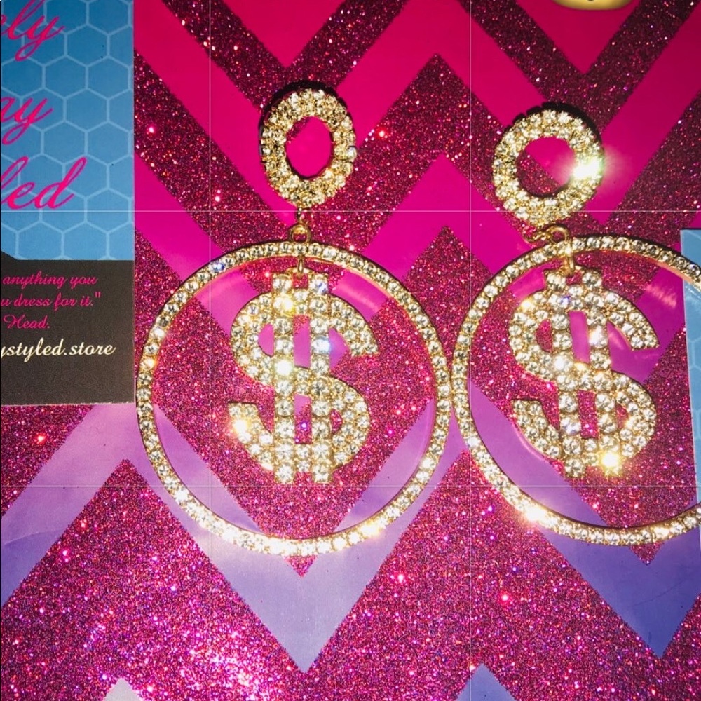 CASH SH!T EARRINGS